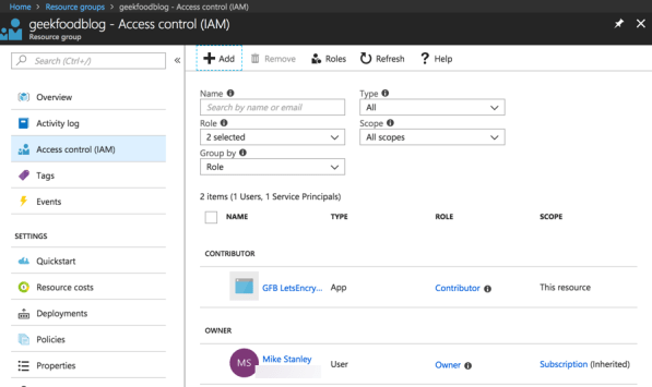 Azure Service Principal 7